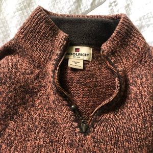 ‼️ WOOLRICH 3/4 zip pullover sweater‼️